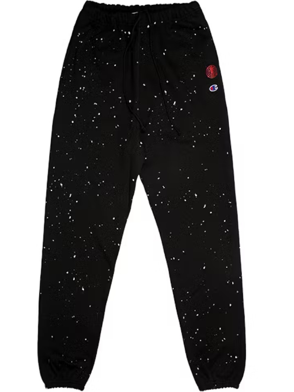 Brand New Rare Kid Cudi x Champion Galaxy / Photo L Sweatpants - Black-Deadstock